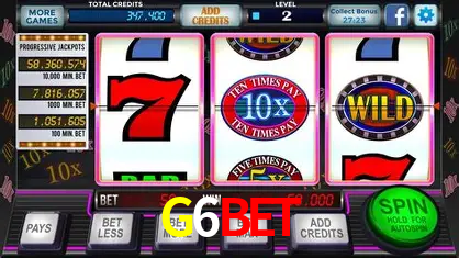 Descubra o Mundo do Cassino Online com G6BET